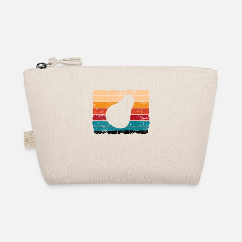 Avocat Vegan Lover Retro Veggie Diet Idée cadeau Trousse biologique