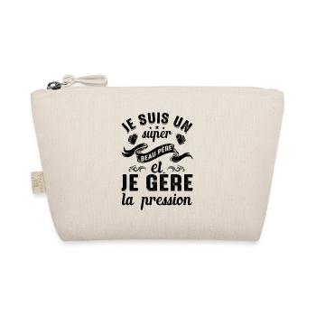 Super Beau-père Papa Idée Cadeau Fête Des Pères - Trousse biologique - nature - Devant