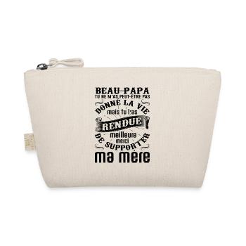 Beau-père Beau Papa Beaupère Beau-papa Amour Bonus - Trousse biologique - nature - Devant