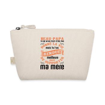 Beau-père Beau Papa Beaupère Beau-papa Amour Bonus - Trousse biologique - nature - Devant