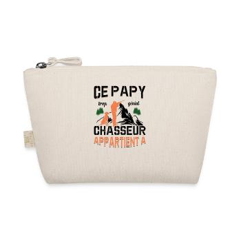 Ce Papy Trop Génial Chasseur Appartient À [NOM] - Trousse biologique - nature - Devant