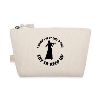 Orchestre de violon Violin Woman Music Violin Player - Trousse biologique - nature - Devant