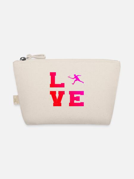 Pickleball Games Pickleball Men's Racquetballspi - Organic Pouch - nature - Front