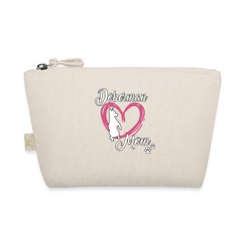 Dobermann Maman propriétaire de chien motif doux Doberman - Trousse biologique - nature - Devant