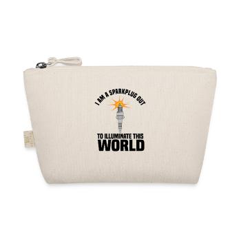 I am a sparkplug out to illuminate this world - Organic Pouch - nature - Front