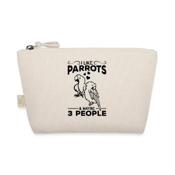 J’aime les perroquets et peut-être 3 perroquets - Trousse biologique - nature - Devant