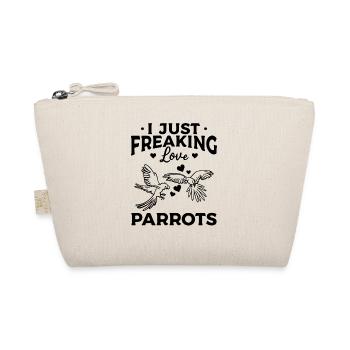 Parrot Bird Lover J’adore les perroquets - Trousse biologique - nature - Devant
