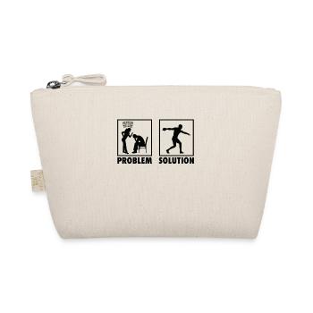 Discus Throw Discus Thrower Statement Problem - Organic Pouch - nature - Front