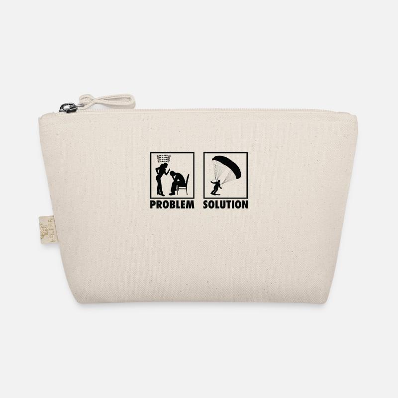 Parachuting Skydiving Skydiver Statement Problem Bio-Täschchen