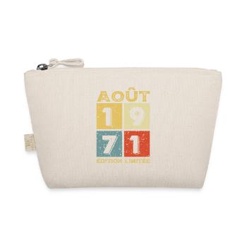 Août 1971 Original Idée Cadeau Anniversaire - Trousse biologique - nature - Devant