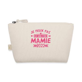 Mamie 2022 Cadeau Enceinte Maman Anniversaire Cool - Trousse biologique - nature - Devant