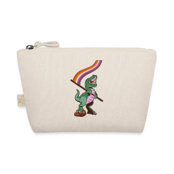 Drapeau LGBTQ - Dinosaur Lesbian - Trousse biologique - nature - Devant