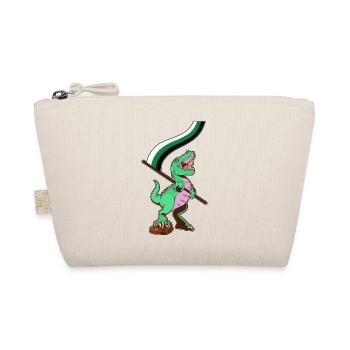 Drapeau LGBTQ - Dinosaur Neutrois - Trousse biologique - nature - Devant