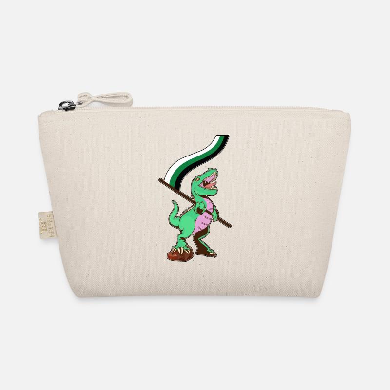 Drapeau LGBTQ - Dinosaur Neutrois Trousse biologique