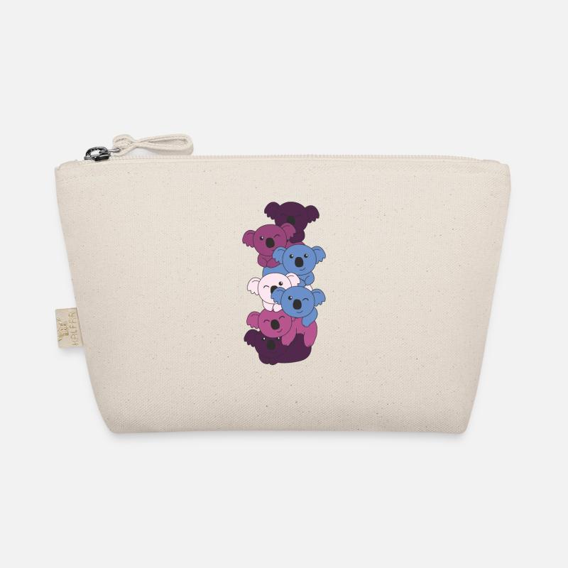 Drapeau non conforme Pride LGBTQ Koala Bunch Trousse biologique