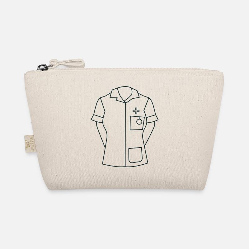 WOMAN Krankenschwester Uniform Bio-Täschchen