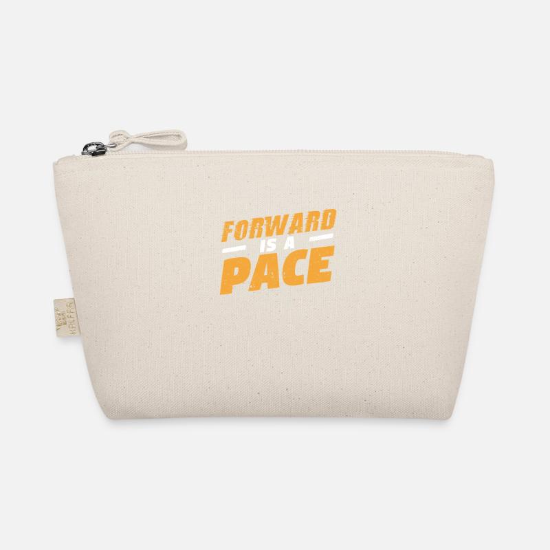 Forward is a pace Slow Running Funny Organic Pouch