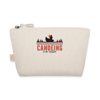 Canoe Canoeing Lake River Vintage - Organic Pouch - nature - Front