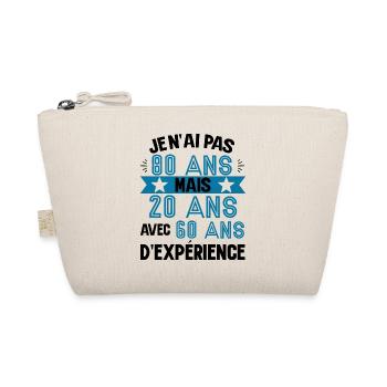 Cadeau anniversaire 80 ans rigolo homme - Trousse biologique - nature - Devant
