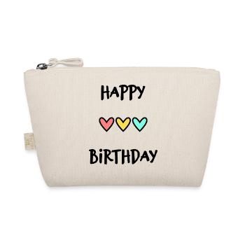 JAHRESTAG. ALLES GUTE ZUM GEBURTSTAG!. ALLES GUTE ZUM GEBURTSTAG!. - Bio-Täschchen - Natur - Vorne