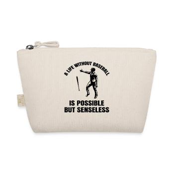 Baseball Baseball Lover Cadeau Jeu de baseball - Trousse biologique - nature - Devant