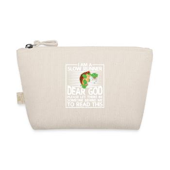 Je suis une tortue Slow Runner drôle - Trousse biologique - nature - Devant