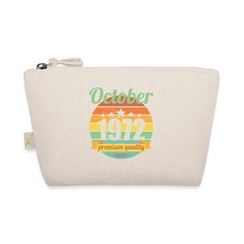 Né en octobre 1972 50 ans 50s 50e anniversaire - Trousse biologique - nature - Devant
