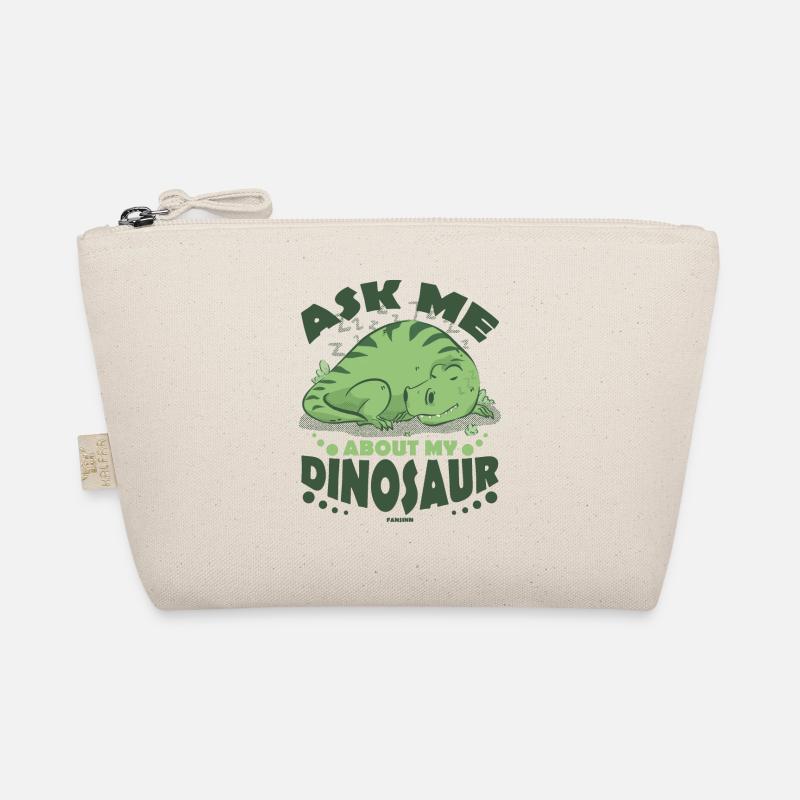 Ask Me About My Dinosaur Bio-Täschchen