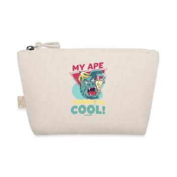 My Ape Thinks I'm Cool - Organic Pouch - nature - Front