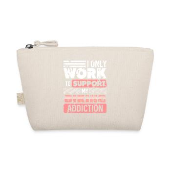 I Only Work To Support My Biking Addiction Tea - Organic Pouch - nature - Front
