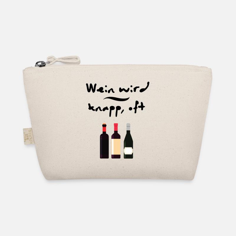 witziges Wein wird knapp trinken Design Bio-Täschchen