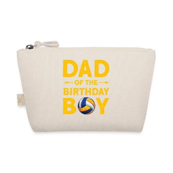 Dad Of The Birthday Boy - Bio-Täschchen - Natur - Vorne