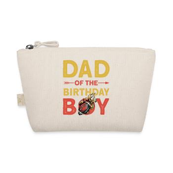 Dad Of The Birthday Boy - Bio-Täschchen - Natur - Vorne