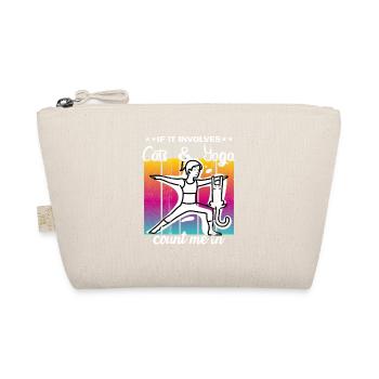 If It Involves Cats & Yoga count me in - Organic Pouch - nature - Front
