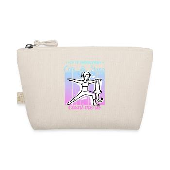 If It Involves Cats & Yoga count me in - Organic Pouch - nature - Front