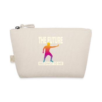 The Future Belongs To Me - Organic Pouch - nature - Front