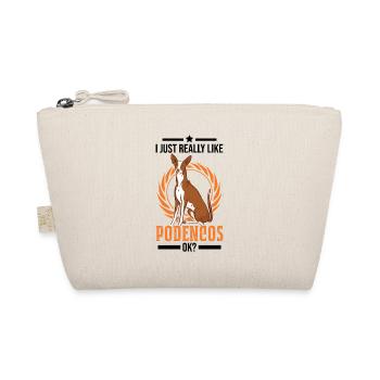I just really like Podencos ok Spanish Greyhound - Organic Pouch - nature - Front