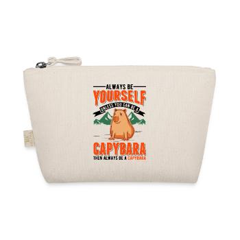 Always be yourself Unless you can be a Capybara - Bio-Täschchen - Natur - Vorne