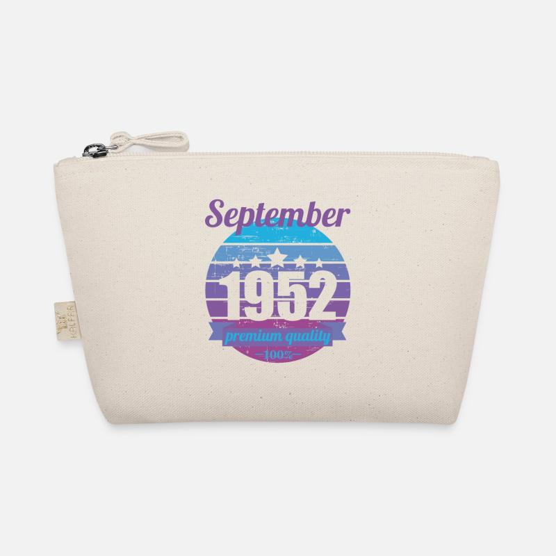 Born September 1952 70 years 70s 70th birthday Organic Pouch