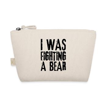 I was fighting a bear 10 - Organic Pouch - nature - Front