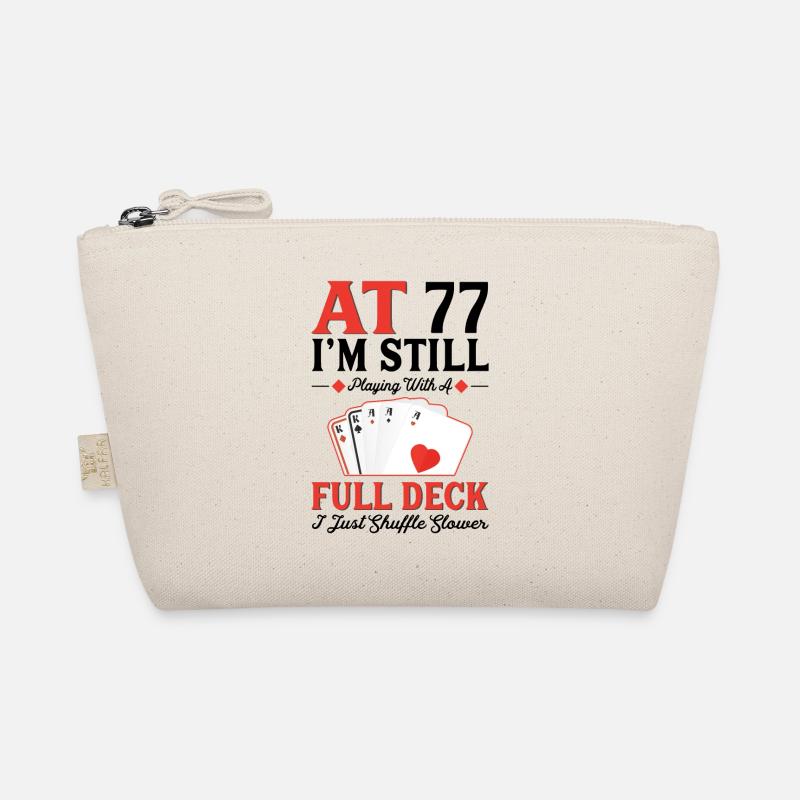 Deck Card Games – 77th Birthday Organic Pouch