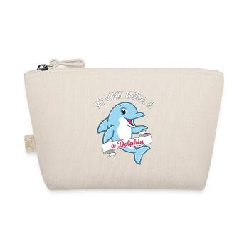 Le dauphin est mon animal d’âme - Trousse biologique - nature - Devant