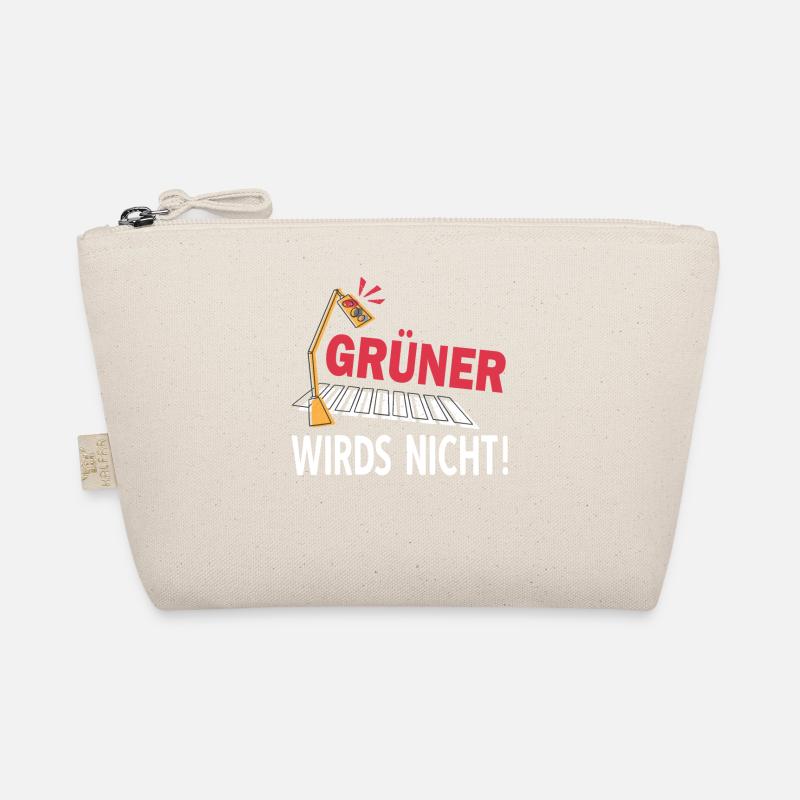 Fahrschule Fahrlehrer Humor Auto Ampel Autofahrer - Bio-Täschchen - Natur