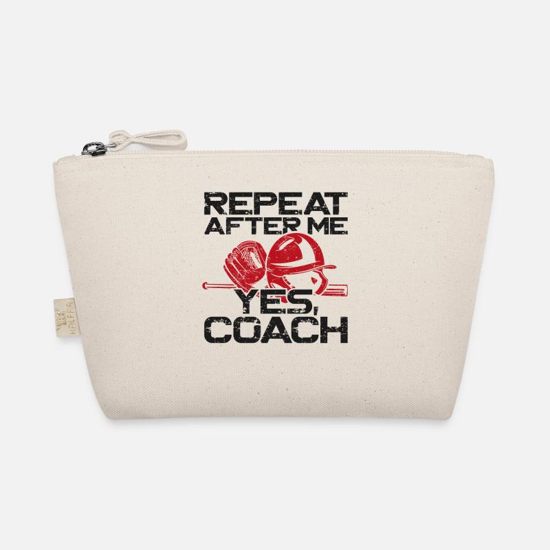 Baseball Fan Coach Vintage Repeat Bio-Täschchen