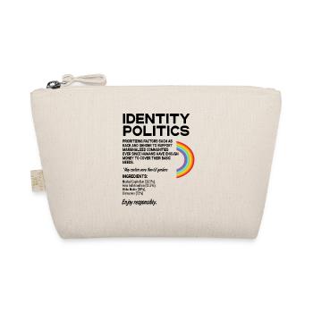Identity Politics Pride Lgbtq Rainbow Transgender - Bio-Täschchen - Natur - Vorne