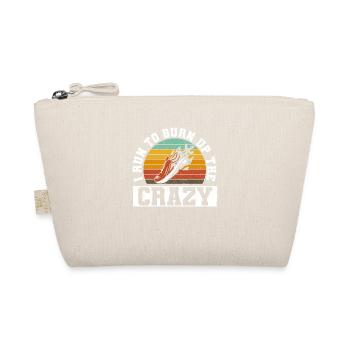 Drôle de course Fitness Marathon je cours pour brûler - Trousse biologique - nature - Devant