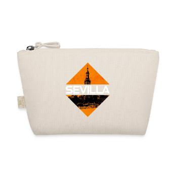 Seville Spain City Skyline Home Love Holiday - Organic Pouch - nature - Front