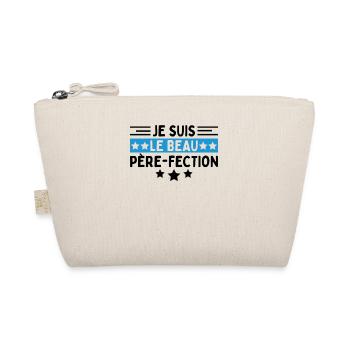Fête Des Pères Papa Anniversaire Cadeau Beau Papa - Trousse biologique - nature - Devant