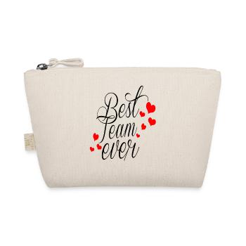 Best Team Ever! - Organic Pouch - nature - Front