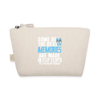 Les meilleurs souvenirs sont faits dans le thé Flip Flops - Trousse biologique - nature - Devant